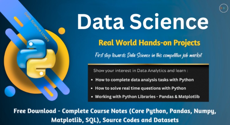 Python - Data Analytics - Real World Hands-on Projects